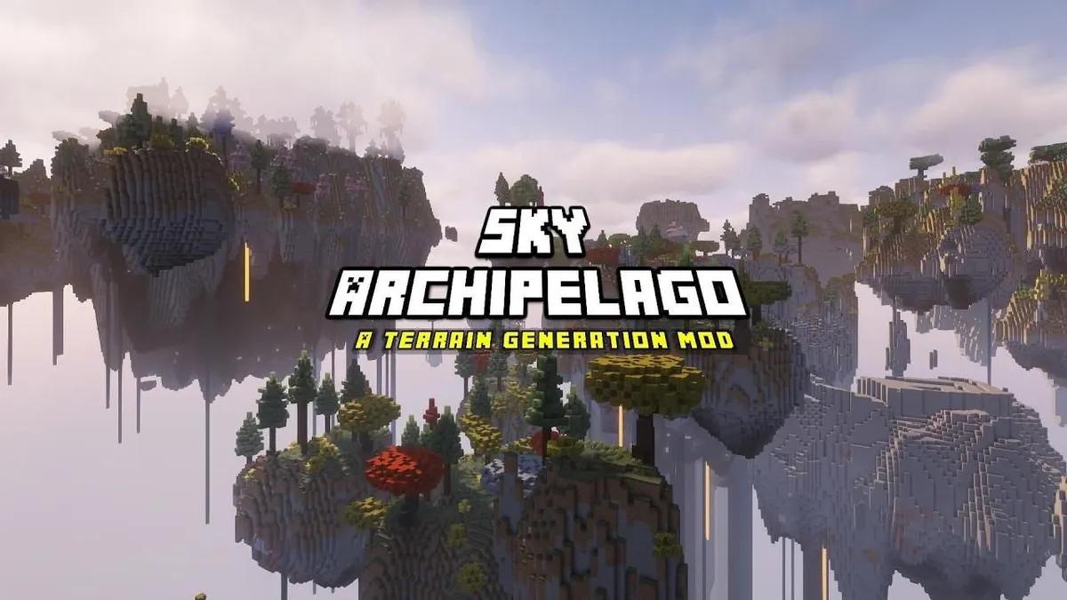 Minecraft отримає величезний світ плавучих островів з модом Sky Archipelago 