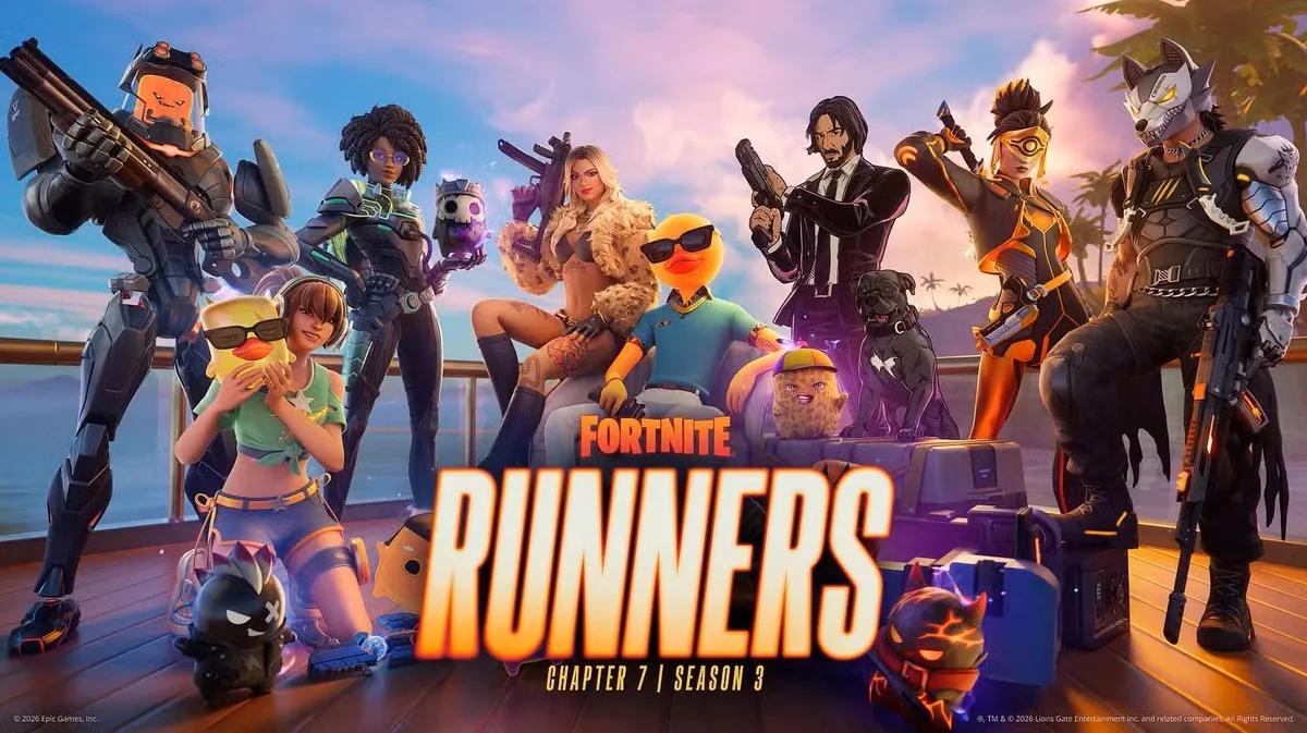 Дата виходу, час початку та деталі простою 3-го сезону 7-го розділу Fortnite