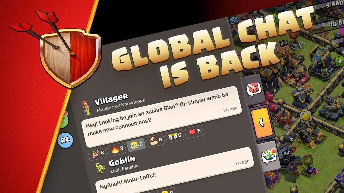 Clash of Clans повертає глобальний чат після 7 років — ось як працює нова соціальна система