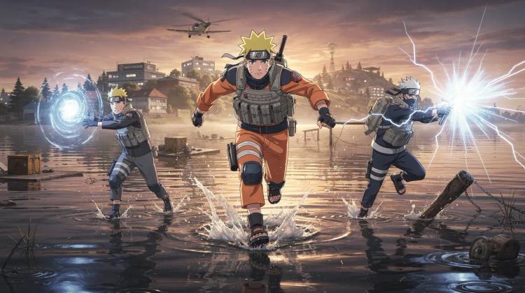 PUBG Mobile 4.5 перетворює Ерангеля у світ Наруто