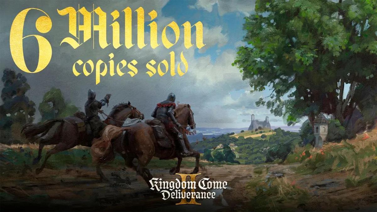 Warhorse Studios оголосила про продаж 6 мільйонів копій Kingdom Come: Deliverance