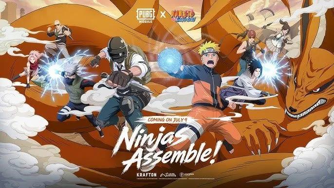 PUBG Mobile представляє 9 скінів персонажів Naruto Shippuden