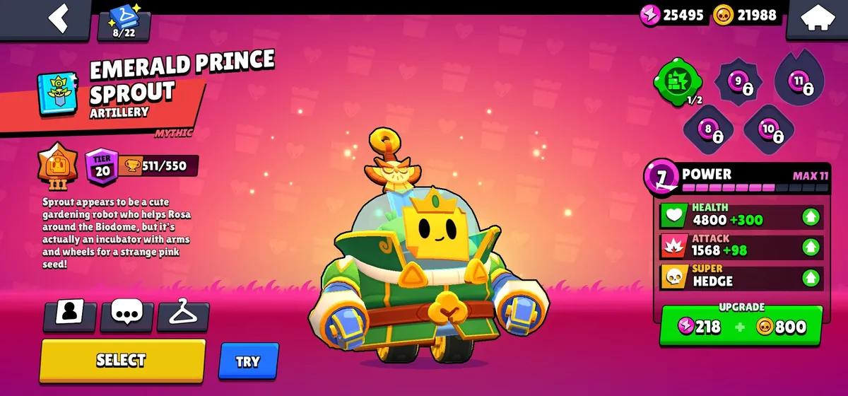 Brawl Stars розкриває новий вигляд Sprout після позову про авторські права