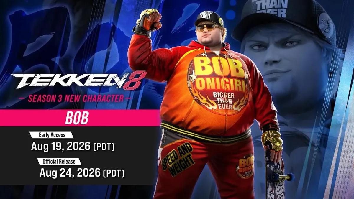 Боб повертається у 3 сезоні Tekken 8, Bandai Namco анонсує трейлер геймплею