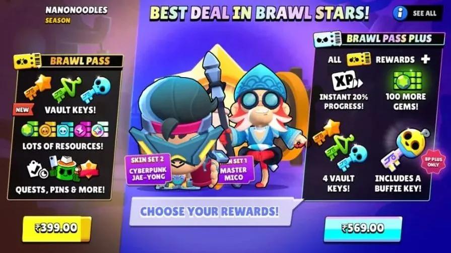 Оприлюднено нагороди «Brawl Pass» 52-го сезону гри «Brawl Stars»
