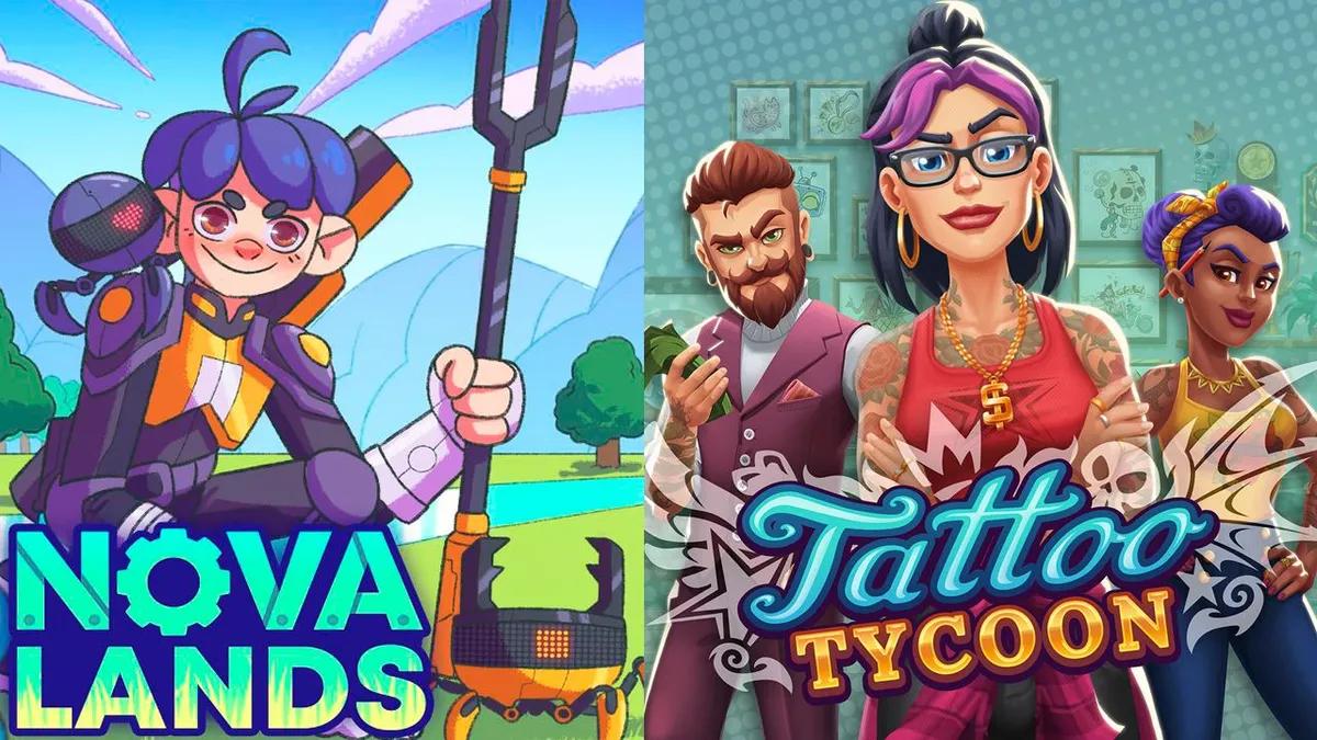 Epic Games Store анонсував нові безкоштовні ігри - «Nova Lands» та «Tattoo Tycoon»