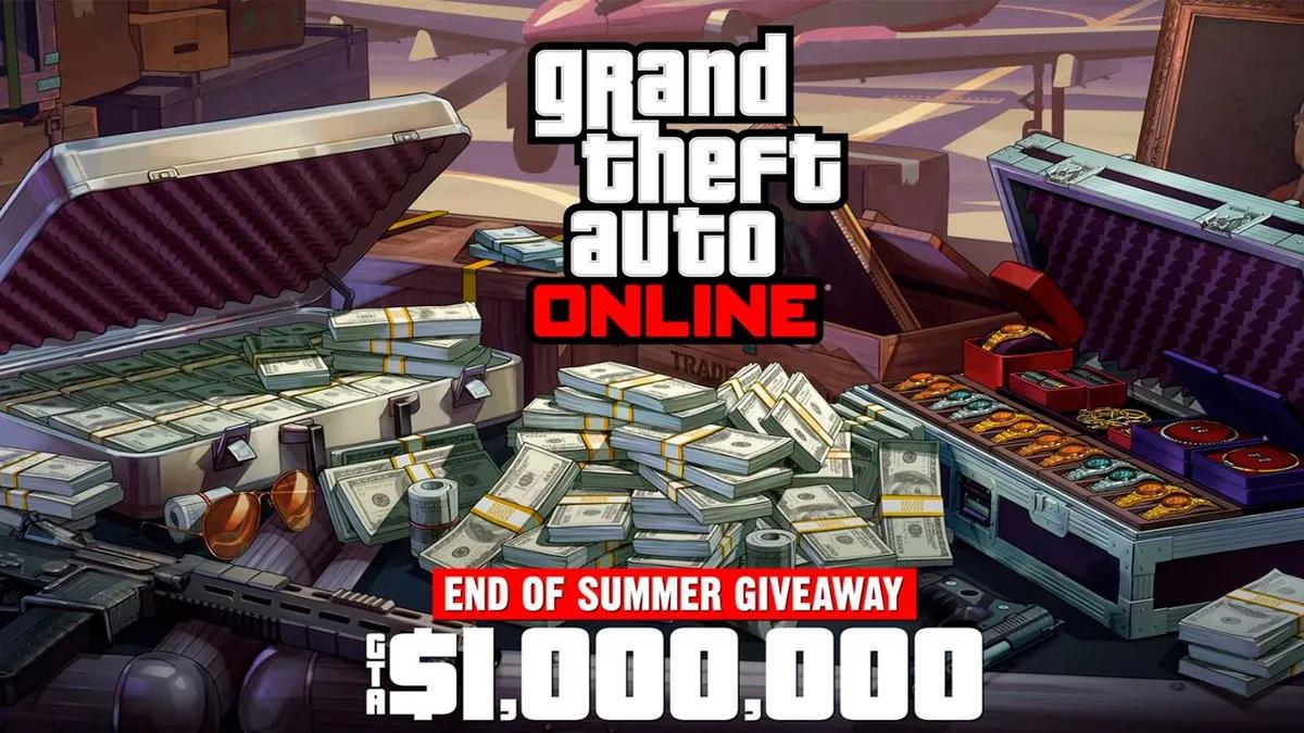 До 12 серпня в GTA Online можна отримати бонус у розмірі 1 000 000 GTA$