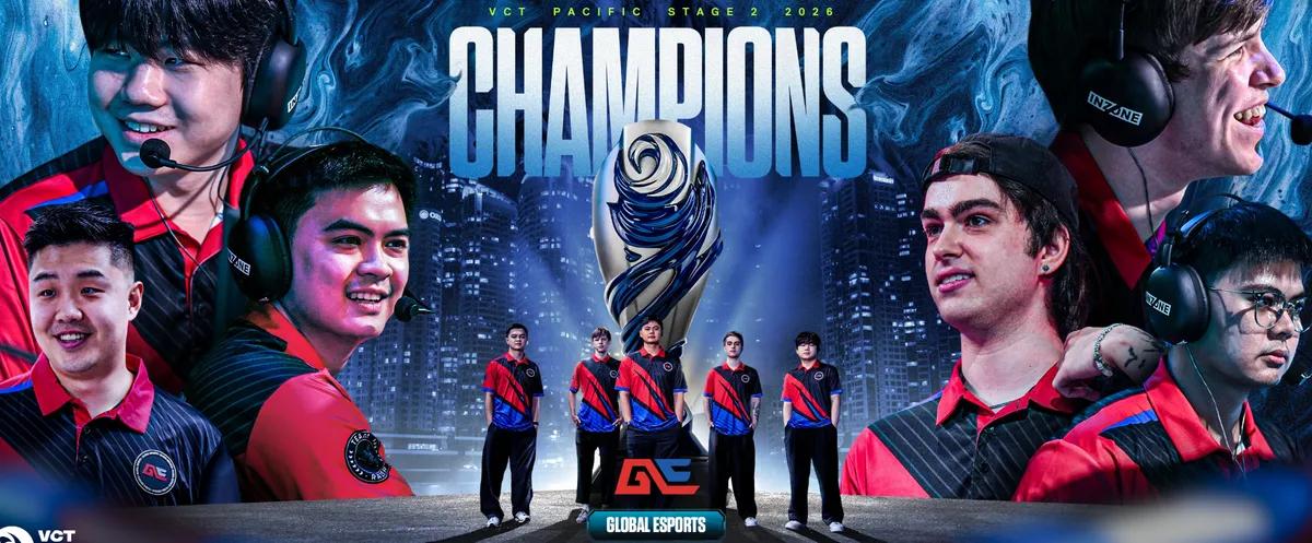 Global Esports стає чемпіоном VCT 2026: Pacific Stage 2