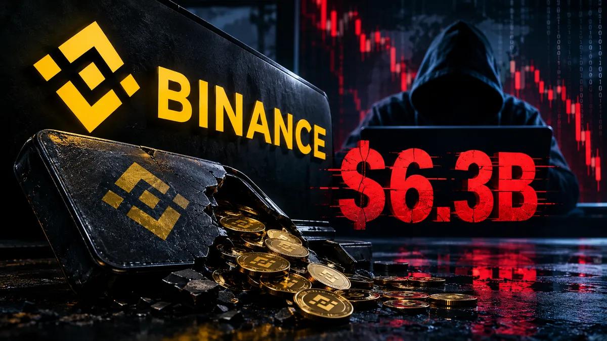 Binance втратила 6,3 мільярда доларів через найбільший в історії криптовалютний злом