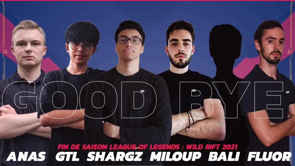 Mood Gaming Esports abandon their Wild Rift roster