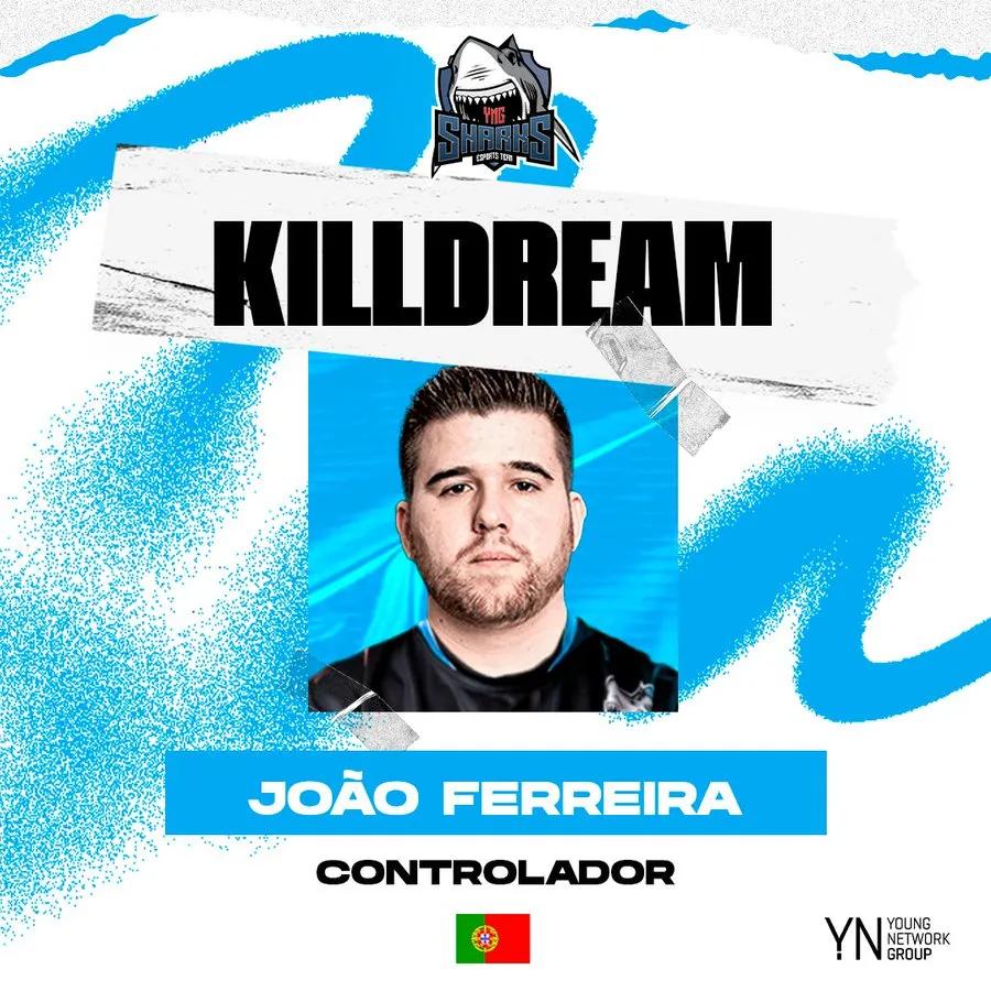 KILLDREAM joined Sharks Esports