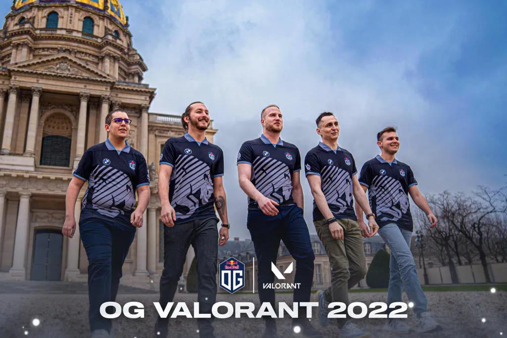 OG unveils new VALORANT roster