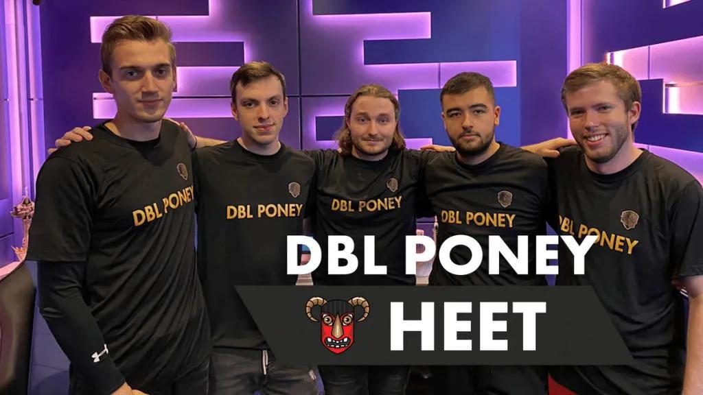 HEET signs DBL PONEY roster