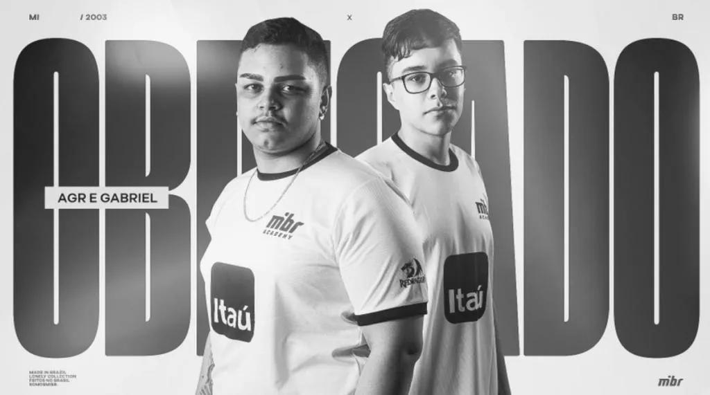 gAbriel and agR left MIBR Academy