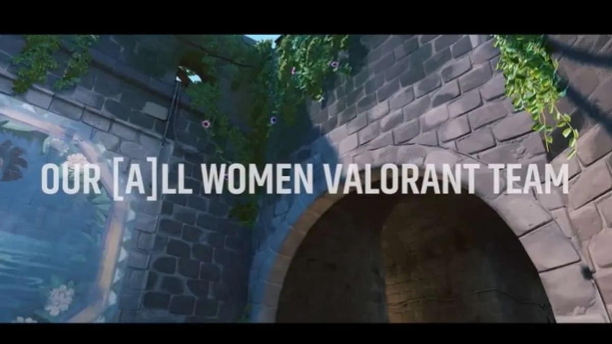 Alliance signs female VALORANT roster