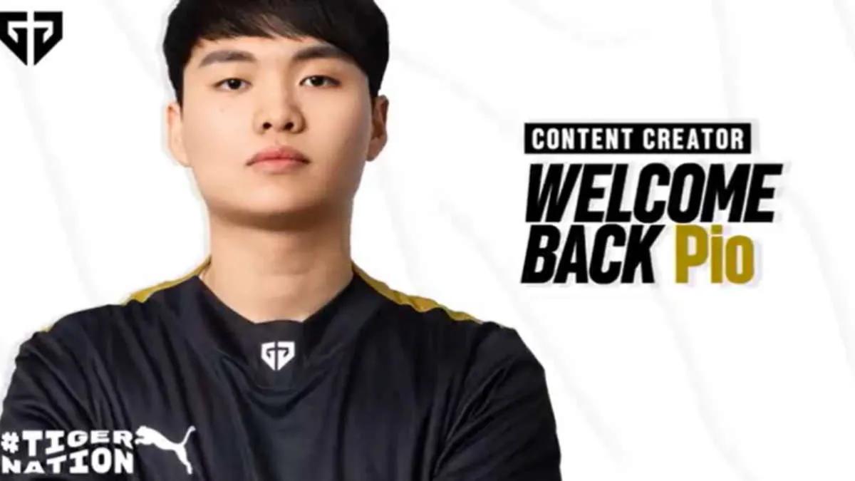 Pio returned to Gen.G Esports as a streamer