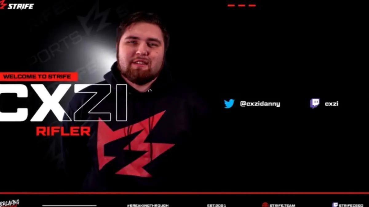 cxzi joined Strife Esports