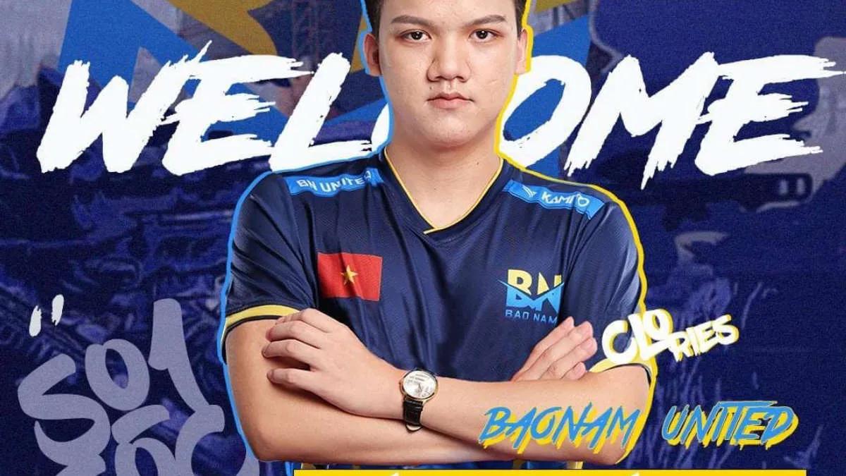 BN United welcome Clories to PUBG roster