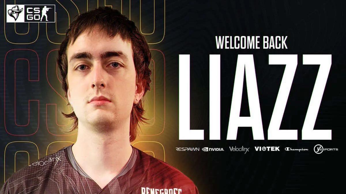 Liazz returned to Renegades