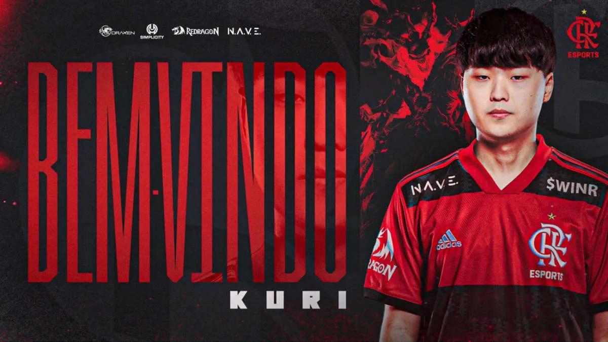 Kuri joined Flamengo Esports