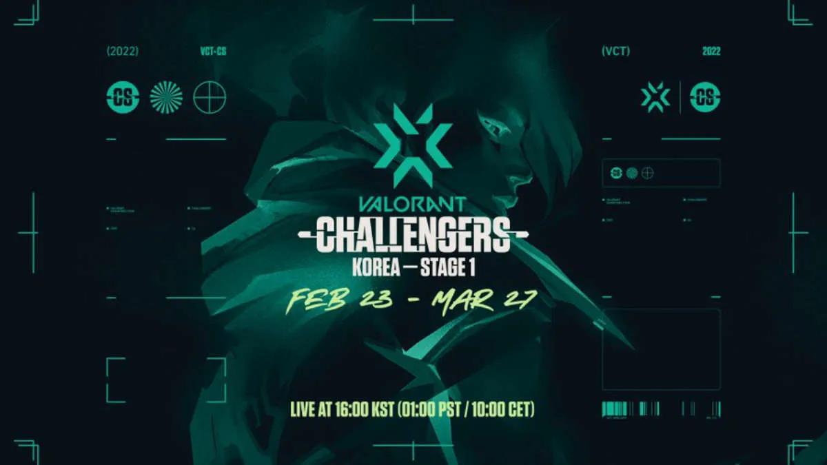 Don't miss the start of VALORANT Champions Tour 2022: Korea Stage 1 Challengers