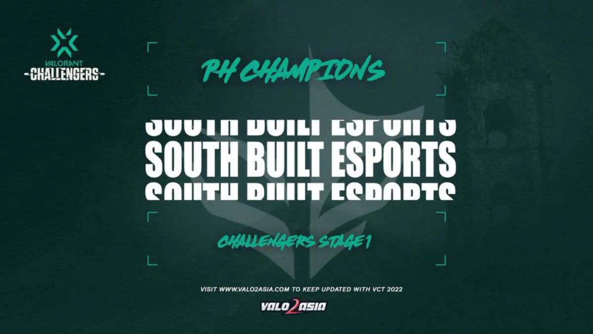 South Built Esports wins VALORANT Champions Tour 2022: Philippines Stage 1 Challengers