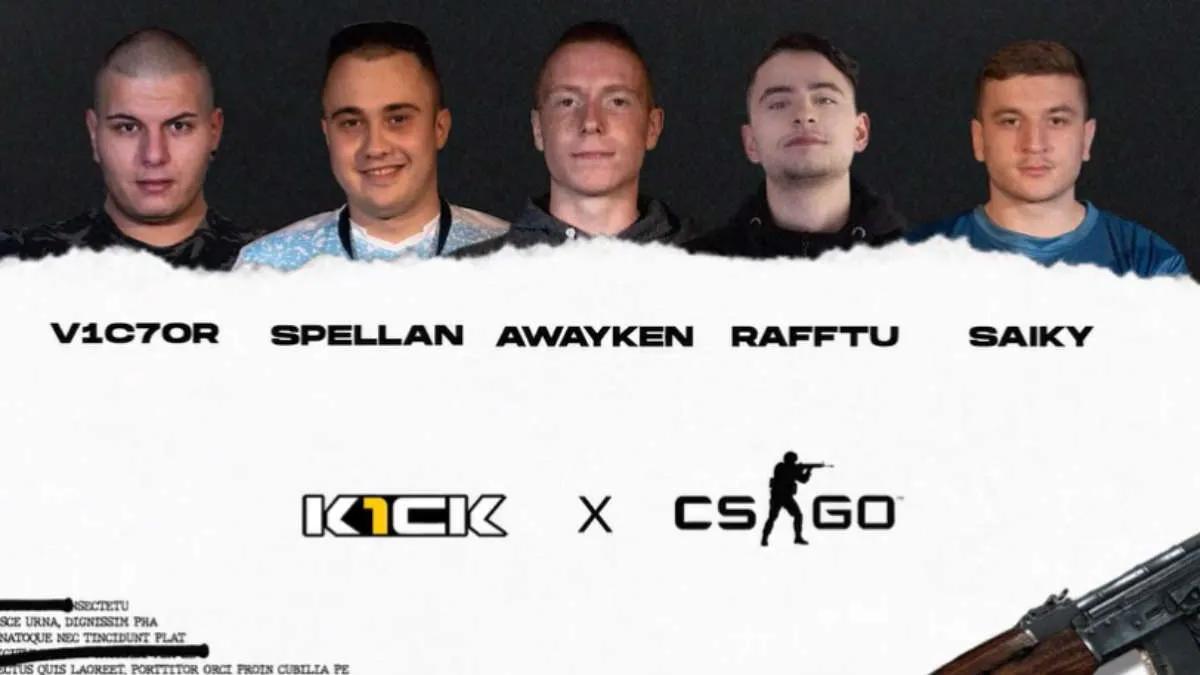 K1CK returned to CS:GO with a new Bulgarian roster