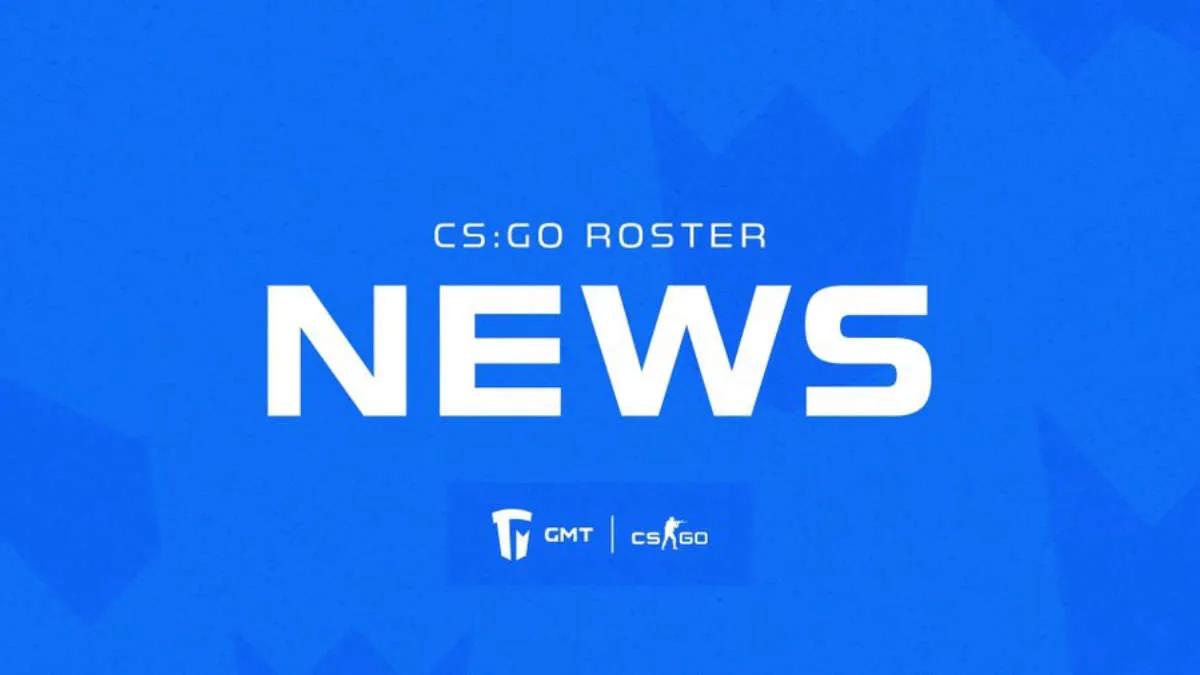 GMT Esports parted ways with CS:GO roster