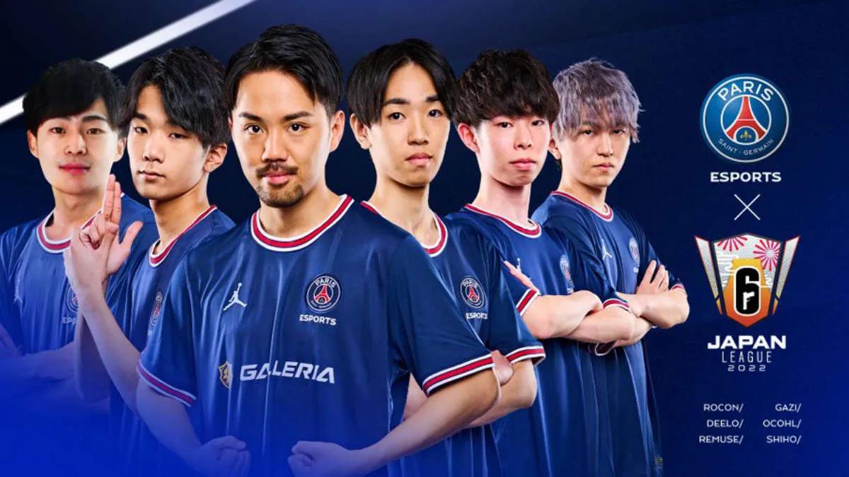 PSG Esports unveiled Rainbow Six roster