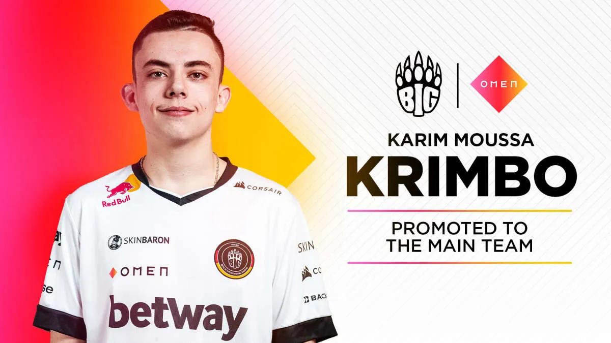 Krimbo joins BIG main roster