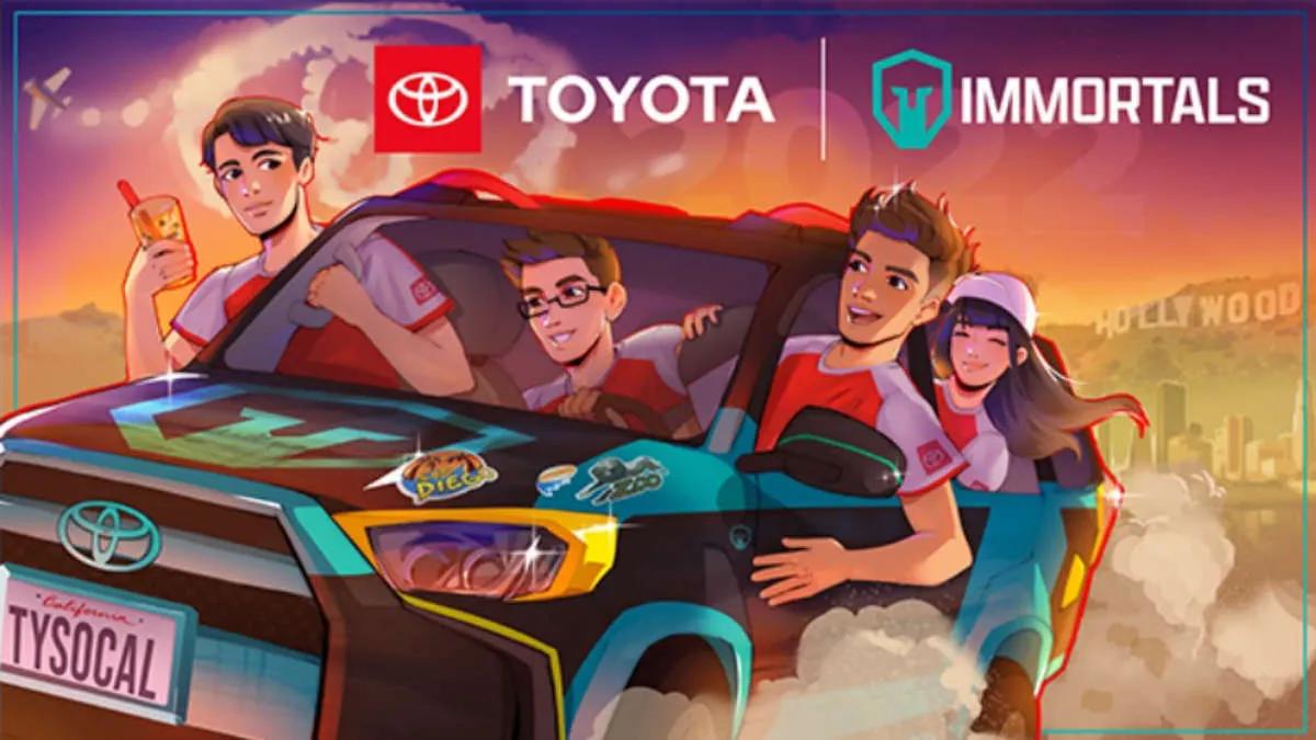 Immortals expands partnership with Toyota Dealers Association