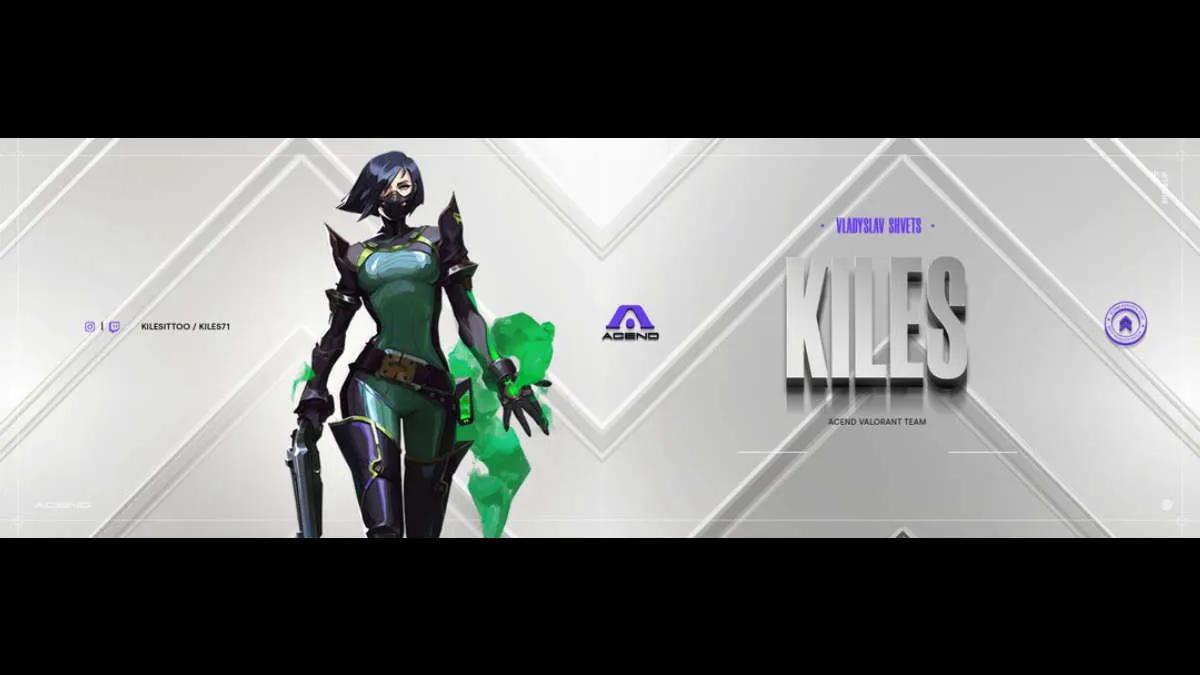 Kiles leaves Acend starting roster