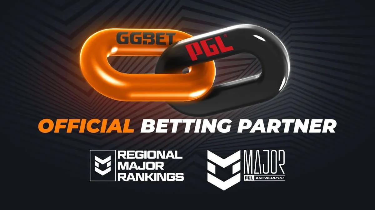 GG.BET becomes the exclusive partner of PGL Major Antwerp 2022