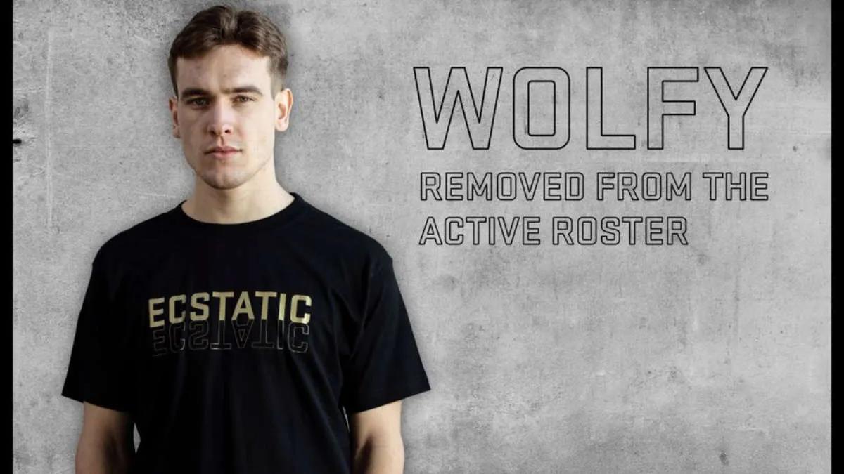 WolfY leaves ECSTATIC starting roster