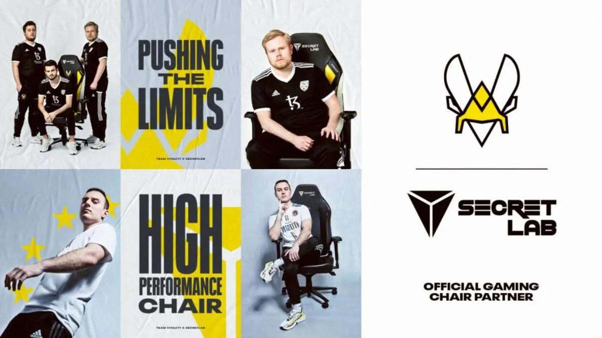 Team Vitality announces partnership with Secretlab