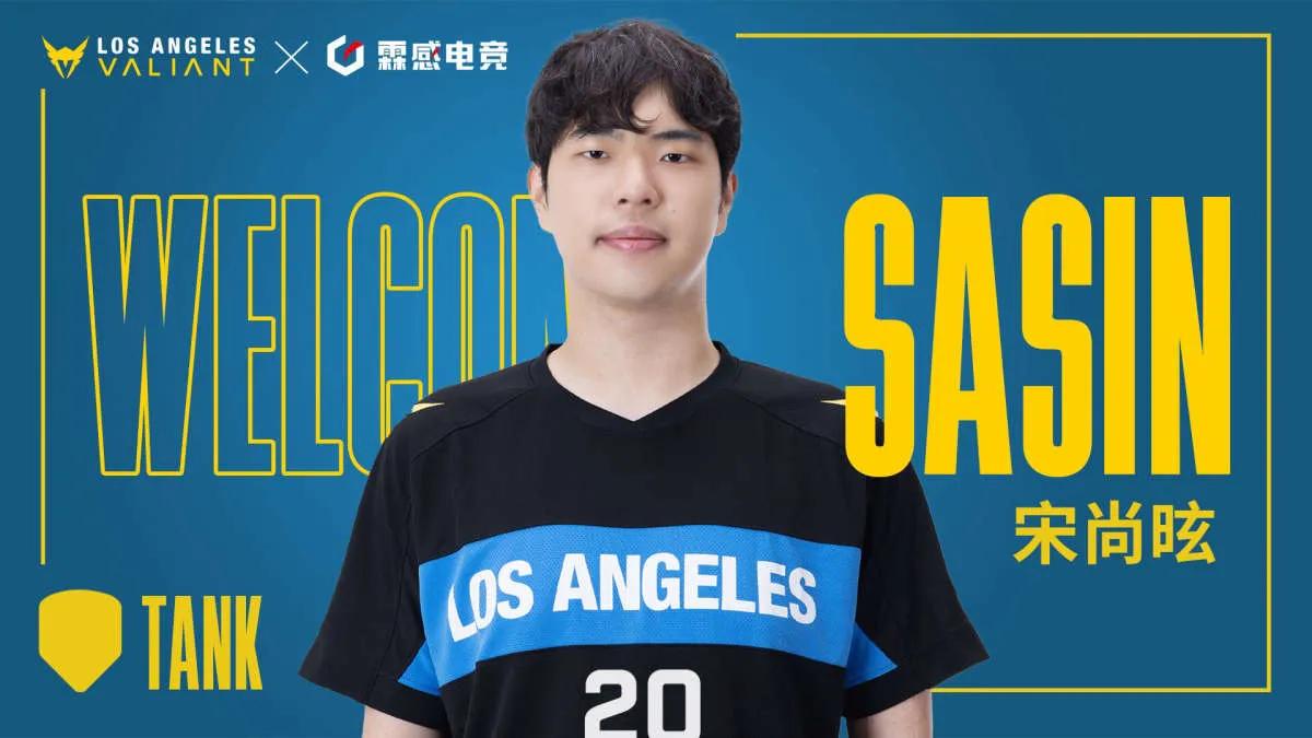 SASIN Joins Los Angeles Valiant Lineup