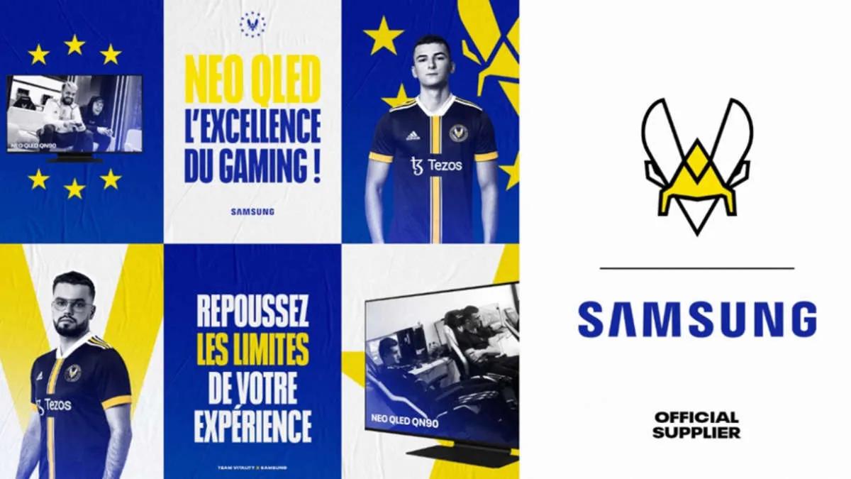 Samsung becomes an official partner of Team Vitality