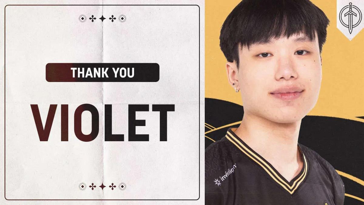 Violet leaves Golden Guardians Academy