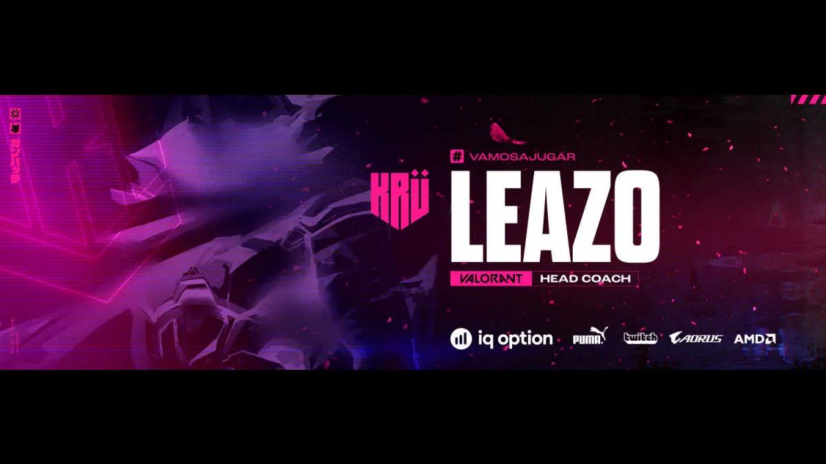 Leazo is the new coach of KRÜ Esports