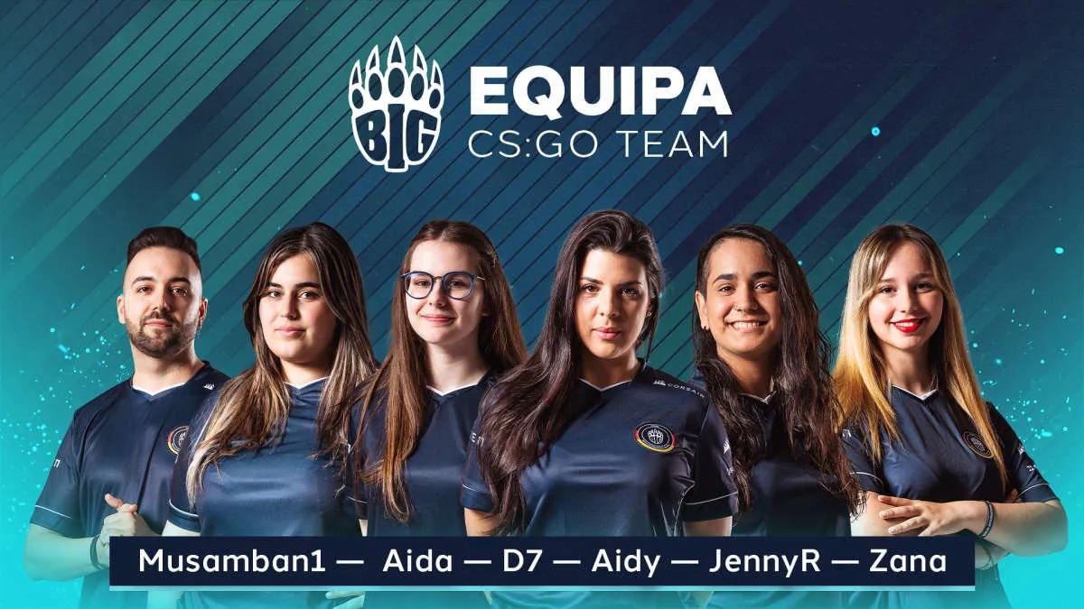 BIG has signed a female CS:GO roster