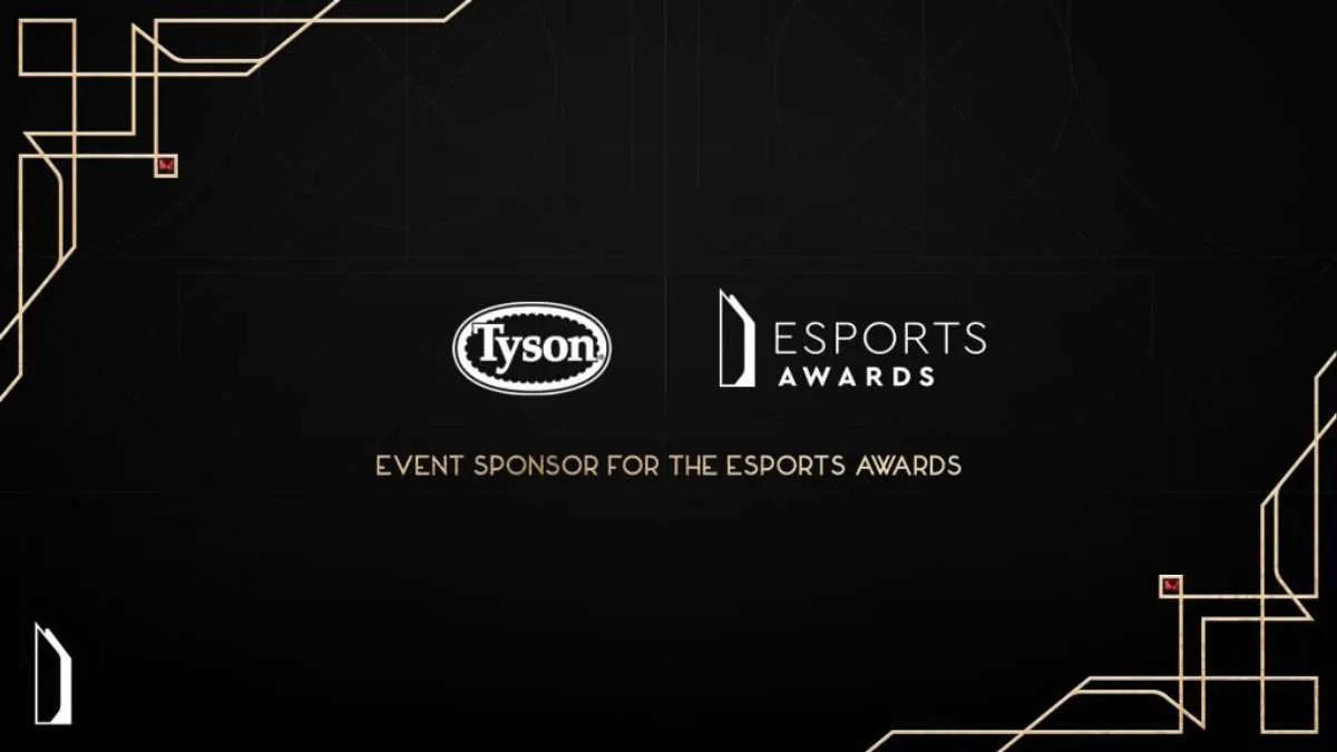 Esports Awards announces partnership with Tyson Foods