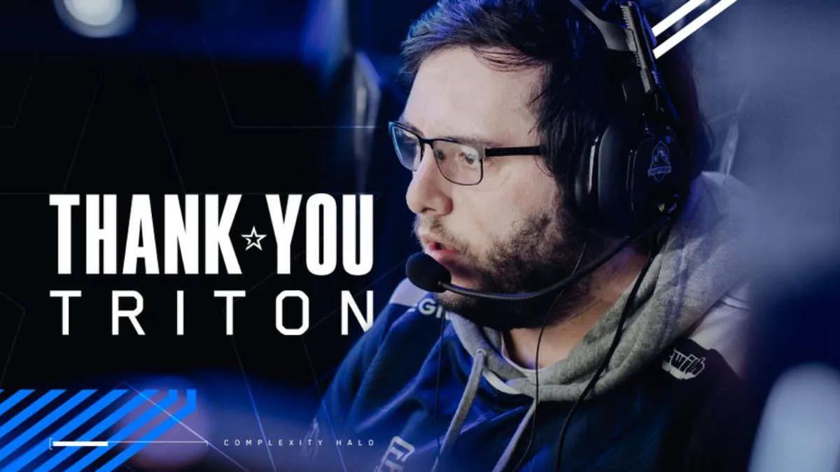 Triton left Complexity Gaming