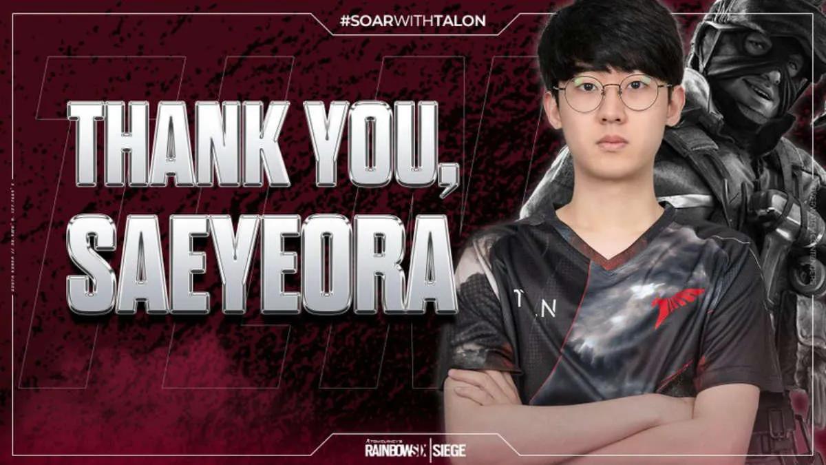 Talon Esports parts ways with AzzyyyS and Saeyeora