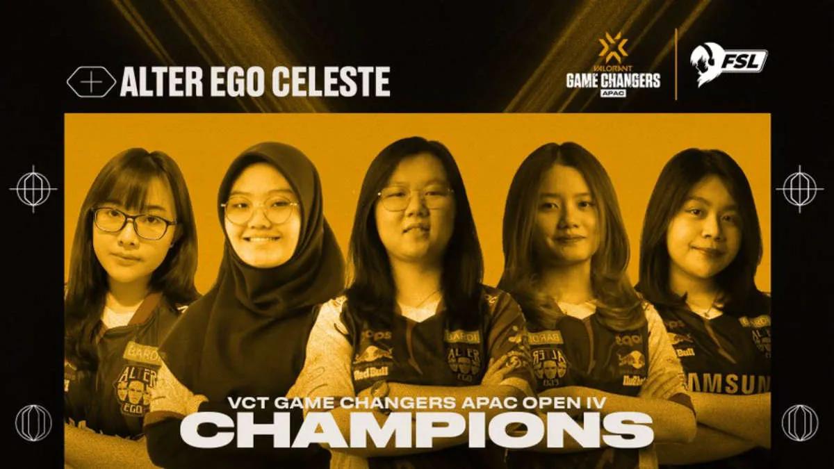 Alter Ego Celeste wins VCT 2022: Game Changers APAC Open 4