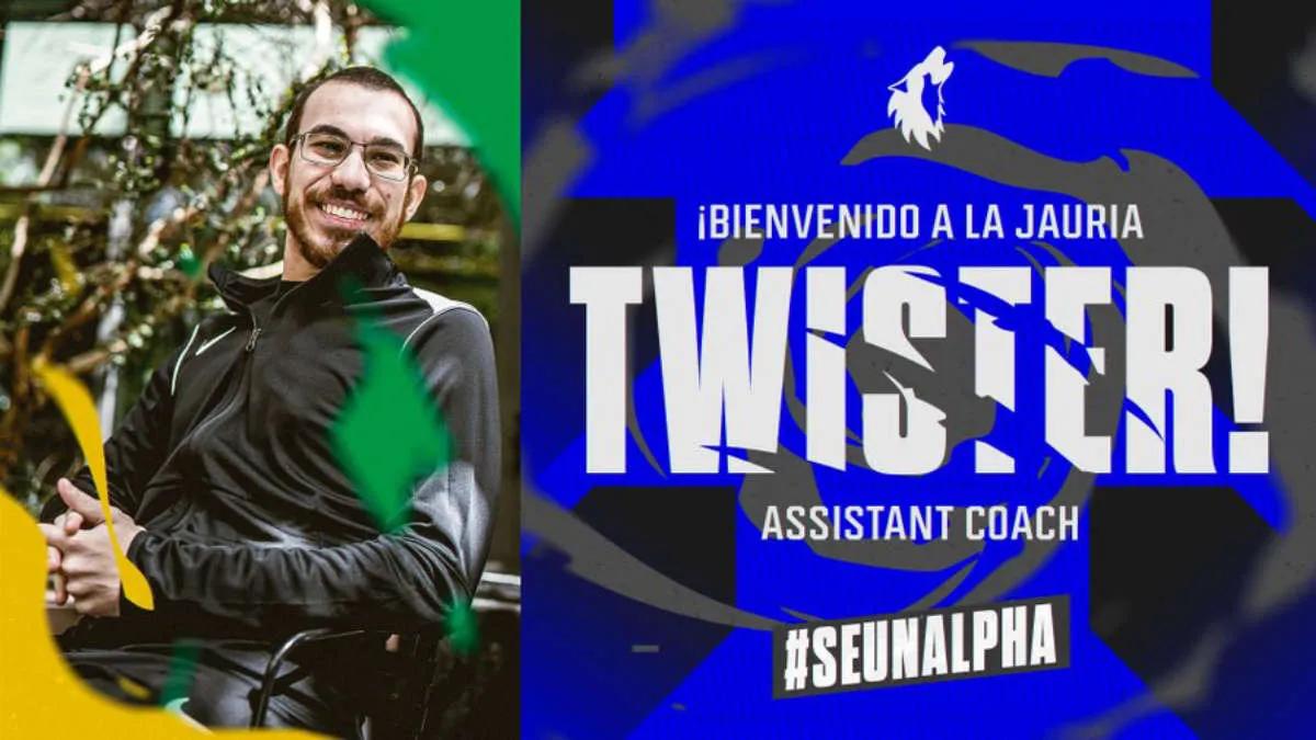 Twister joins ALPHA Team as assistant head coach