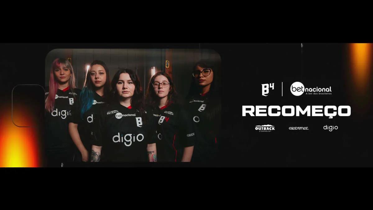 B4 Esports signed the former Black Dragons Female roster