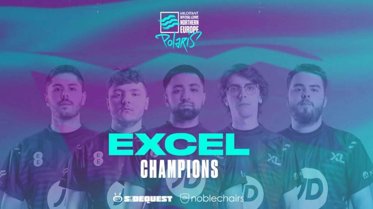 Excel Esports won VALORANT Regional Leagues 2022 Northern Europe: Polaris Stage 2