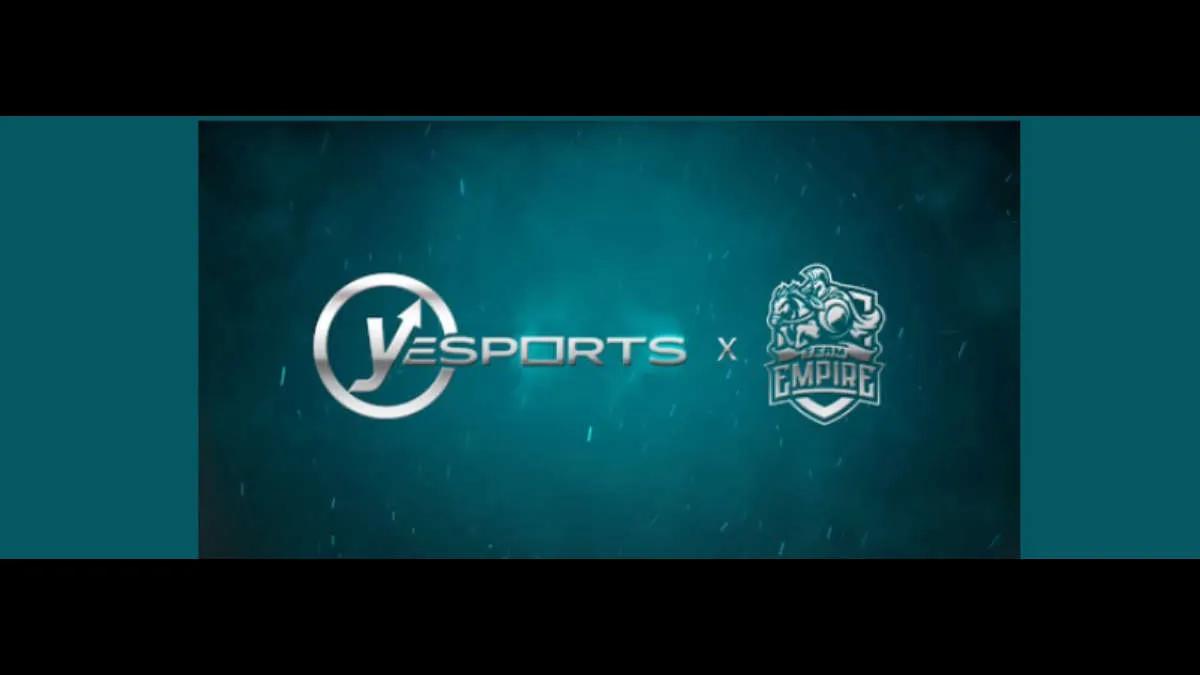 Team Empire partnered with Yesports