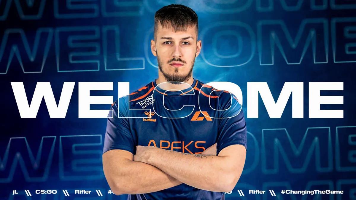 jL joins Apeks roster