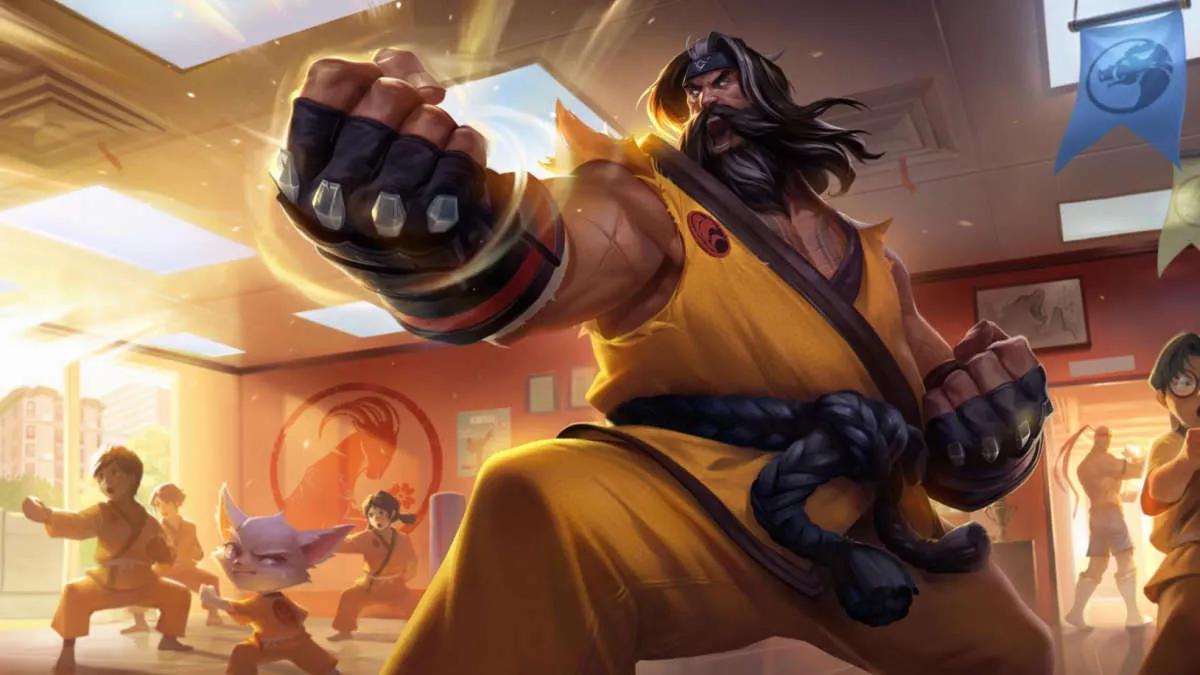 Udyr in League of Legends received a visual update